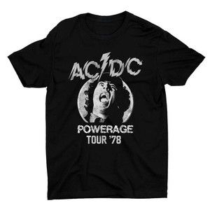 1978 Powerage Tour ACDC Shirt